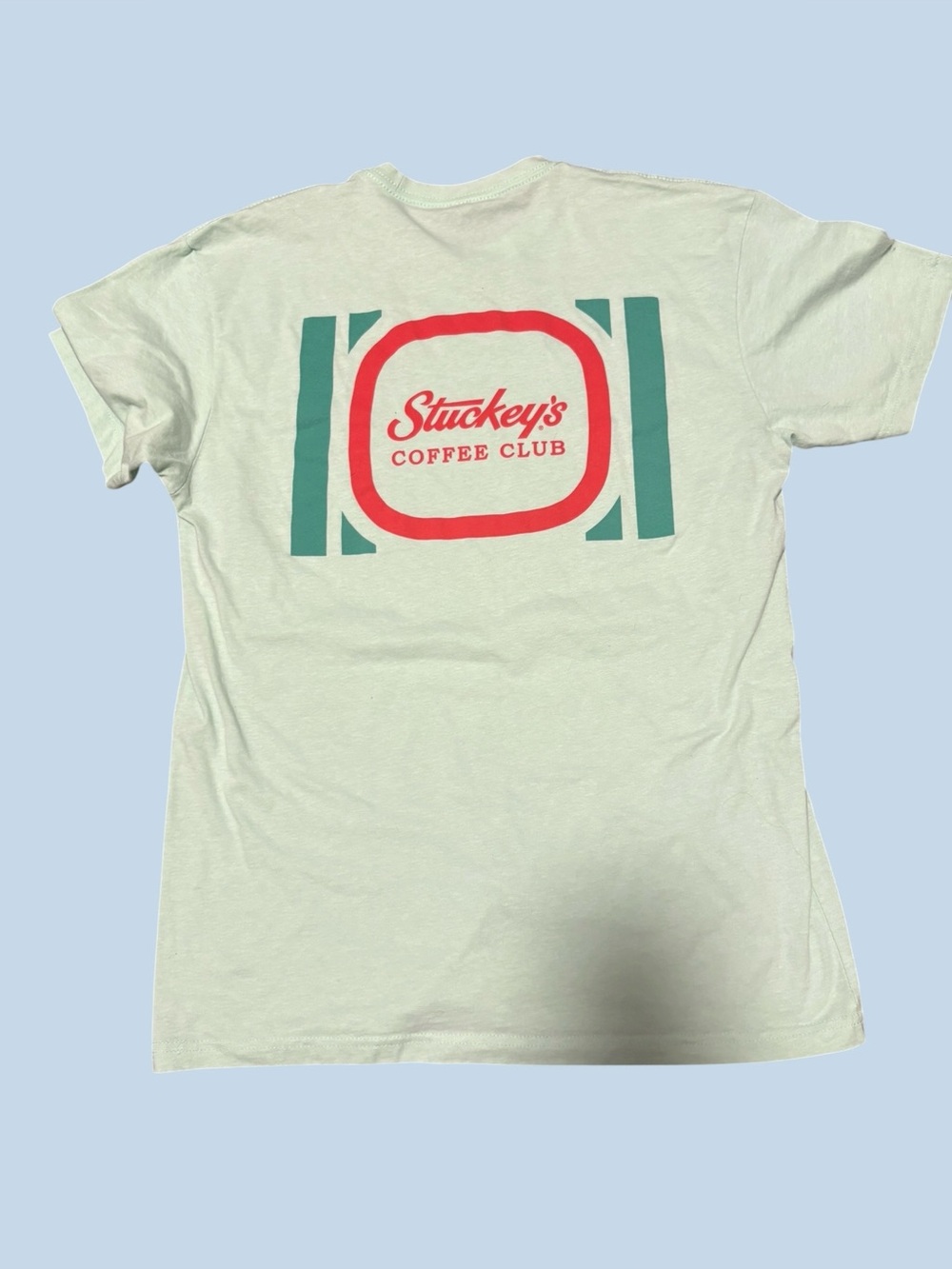 Next Level Apparel Cream Mint Graphic Tee